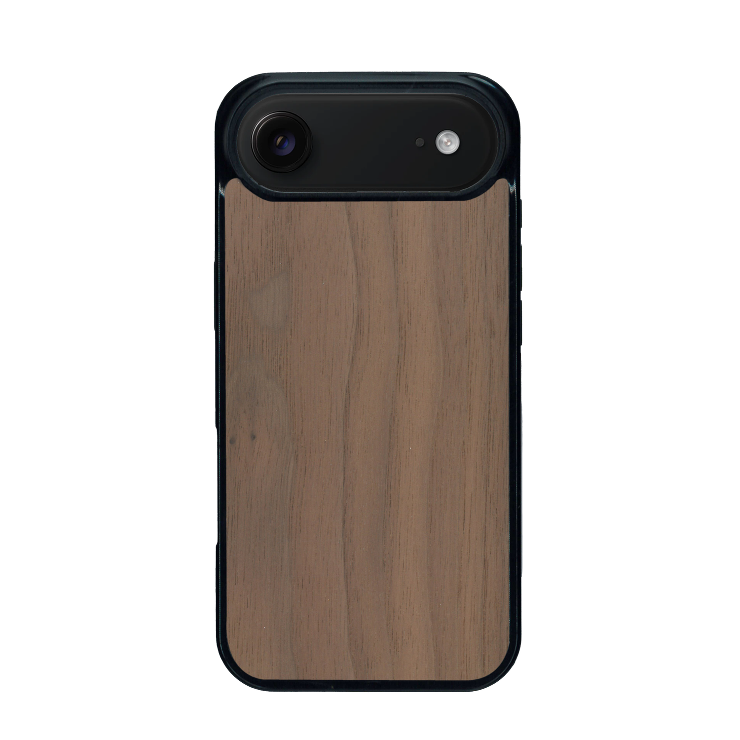 Coque de protection en bois véritable fabriquée en France pour iPhone 17 Air sans gravure avec un design minimaliste et moderne