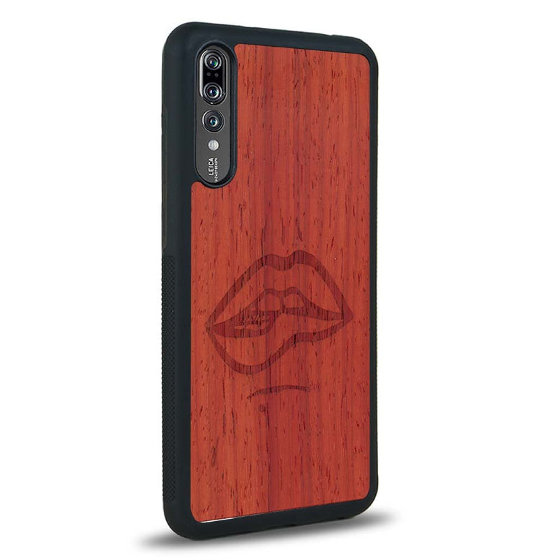 Coque Huawei P20 - The Kiss - Coque en bois