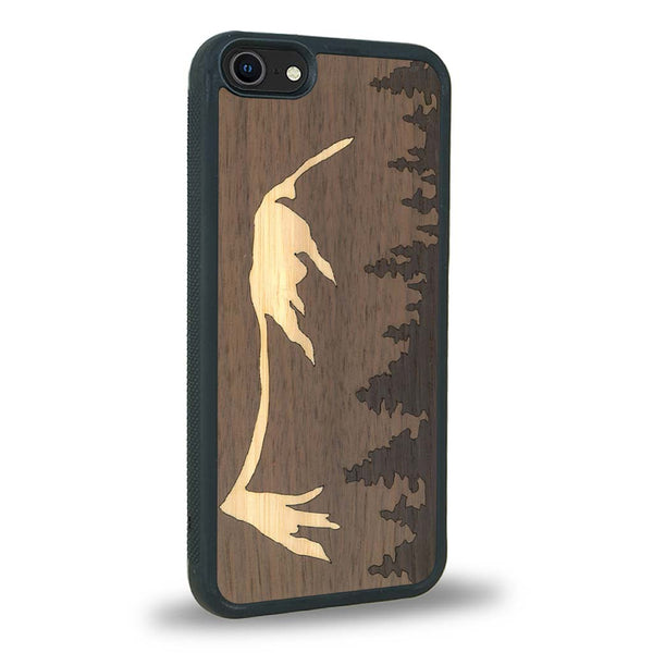 Coque iPhone 5 / 5s - Le Mont Mézenc - Coque en bois