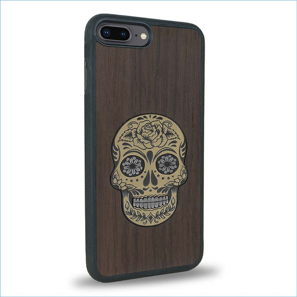 Coque iPhone 7 Plus / 8 Plus - La Skull - Coque en bois
