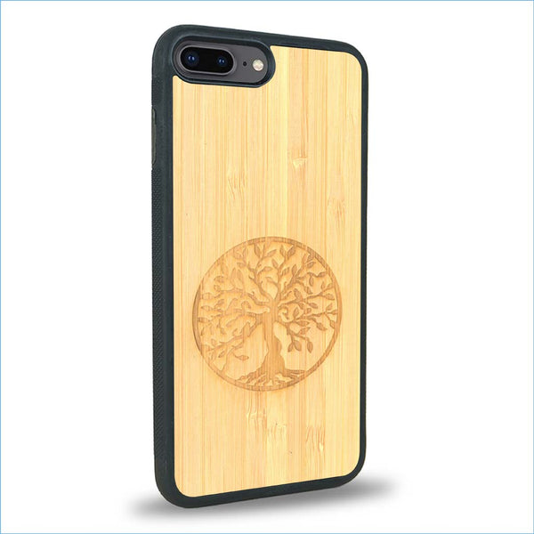 Coque iPhone 7 Plus / 8 Plus - L'Arbre de Vie - Coque en bois