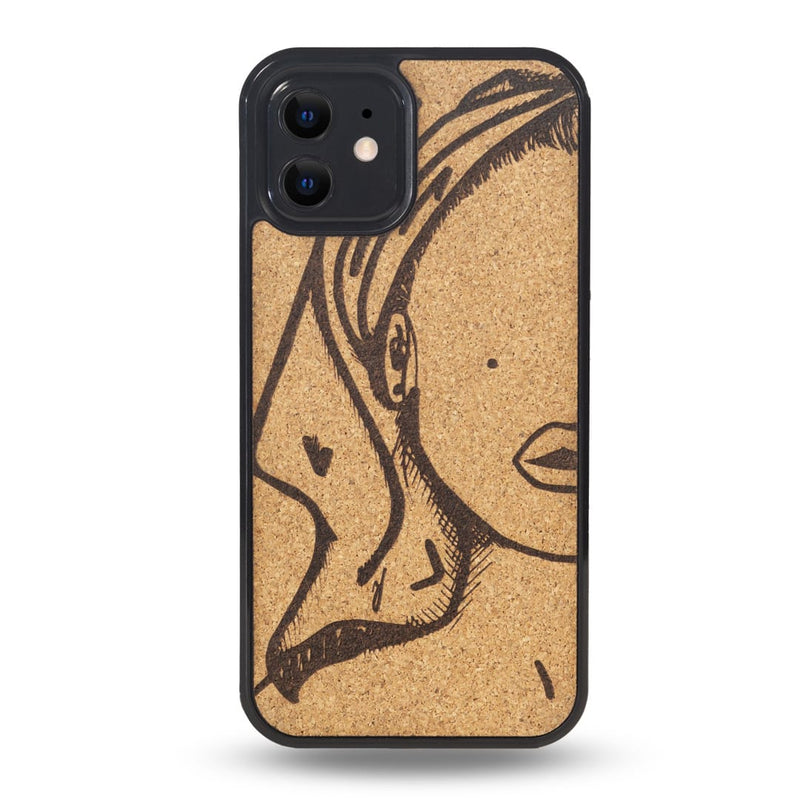 Coque Iphone - Au Féminin - Coque en bois