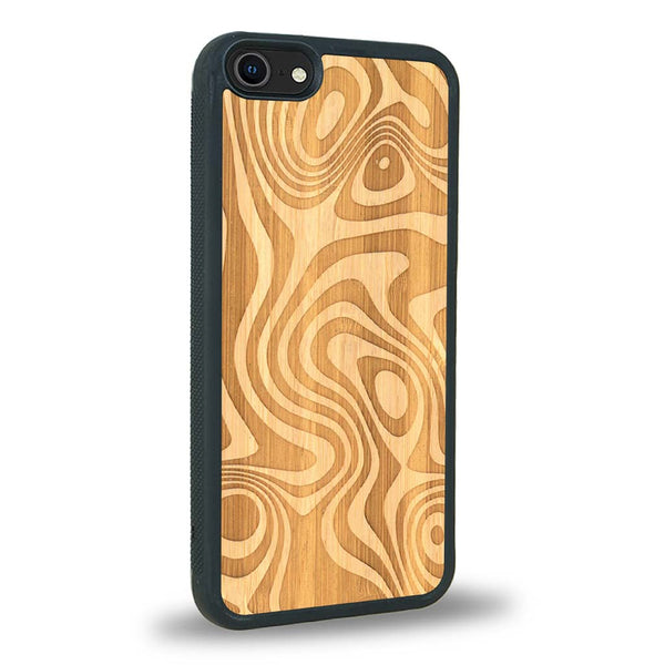 Coque iPhone SE 2020 - L'Abstract - Coque en bois