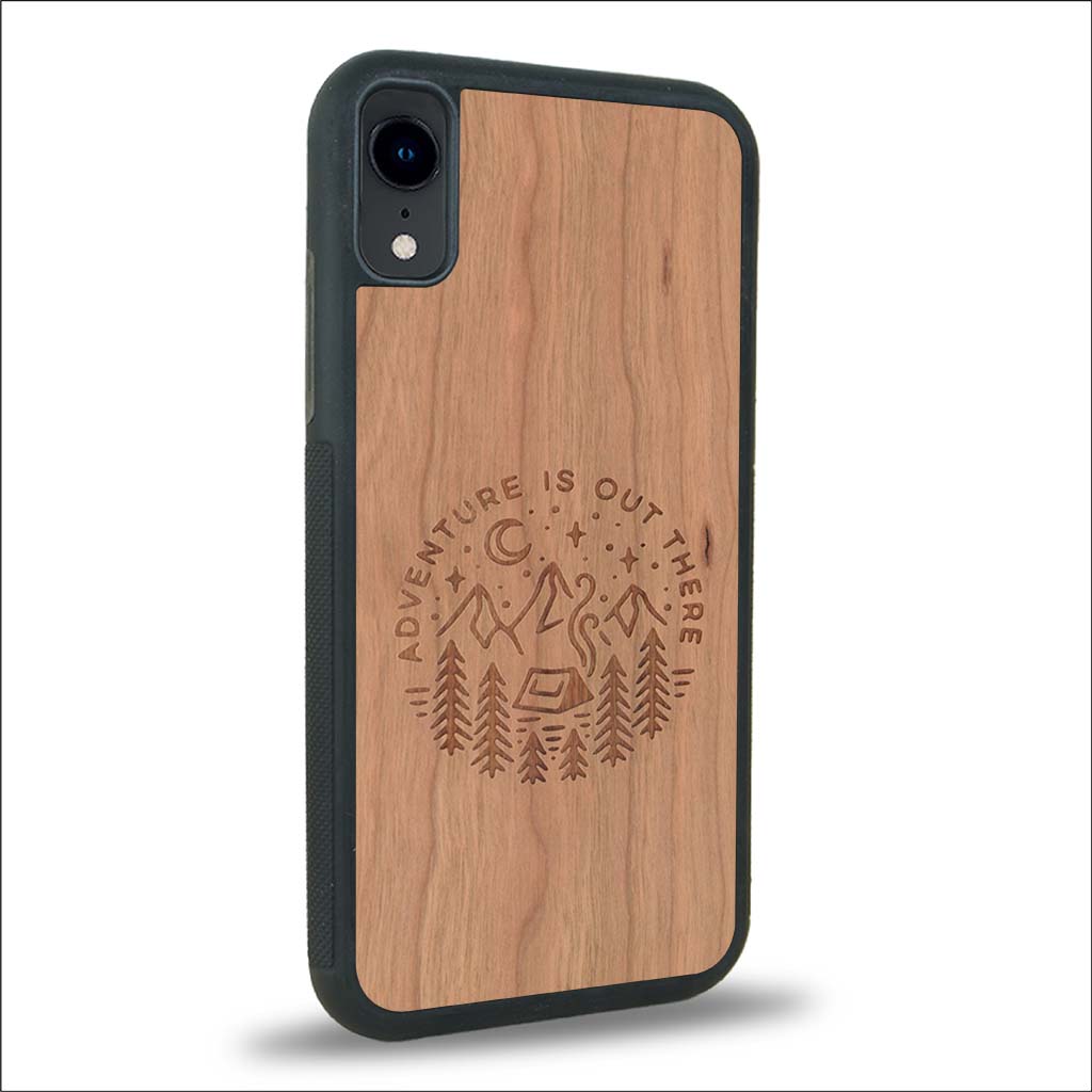 Coque iPhone XR - Le Bivouac - Coque en bois