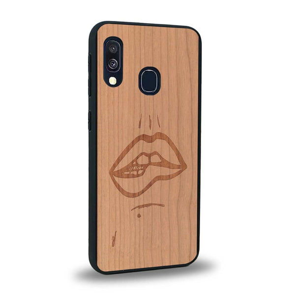 Coque Samsung A20 - The Kiss - Coque en bois