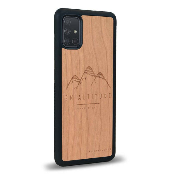 Coque Samsung A51 - En Altitude - Coque en bois