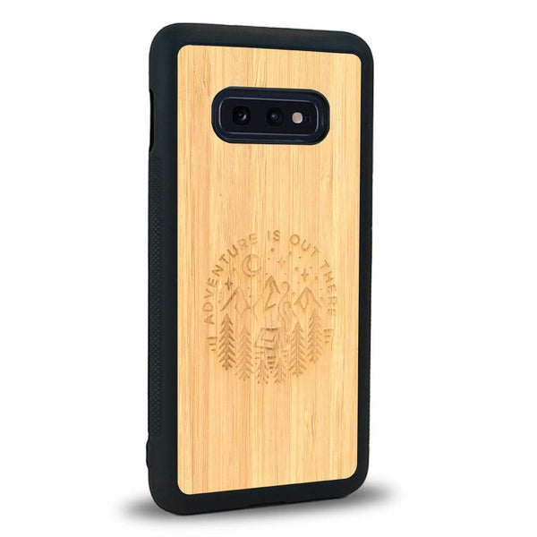 Coque Samsung S10E - Le Bivouac - Coque en bois