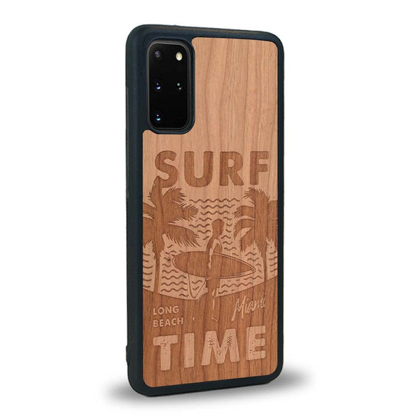 Coque Samsung S20 - Surf Time - Coque en bois