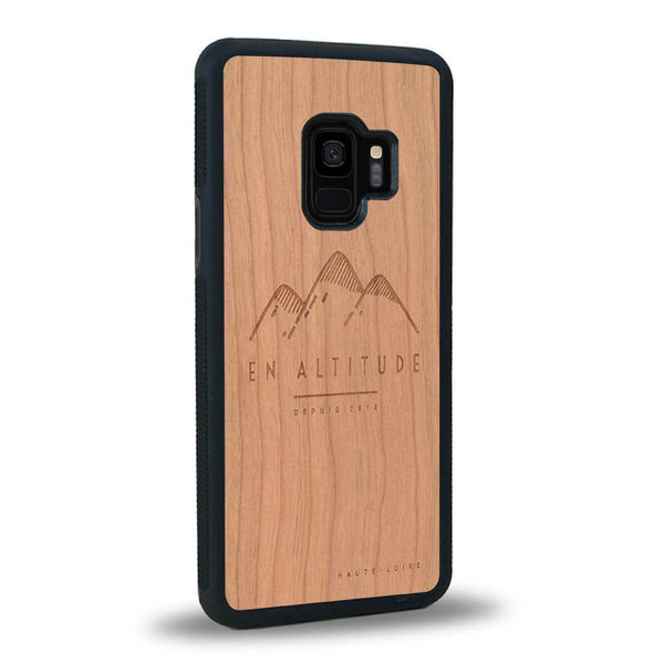 Coque Samsung S9 - En Altitude - Coque en bois
