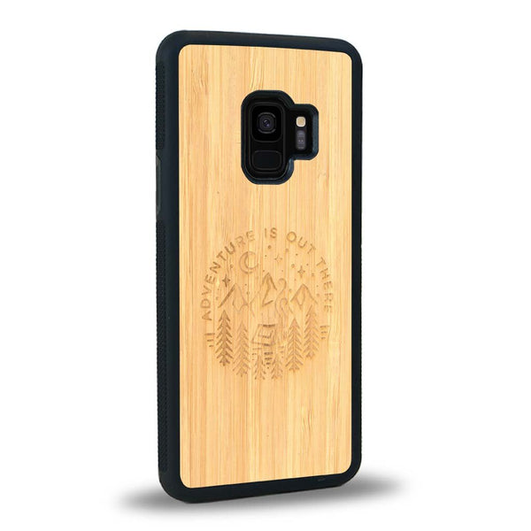 Coque Samsung S9 - Le Bivouac - Coque en bois