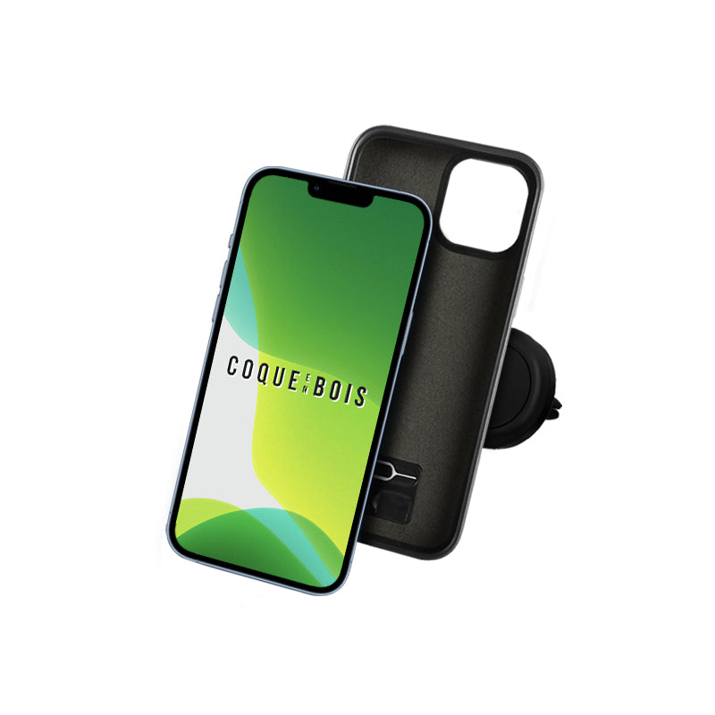 Apple - Coque de protection pour téléphone portable - avec MagSafe - cuir  (MPPL3ZM/A), Coques et étuis pour téléphone portable