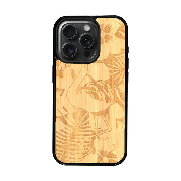 Coque iPhone 16 Pro - Le Flamant Rose