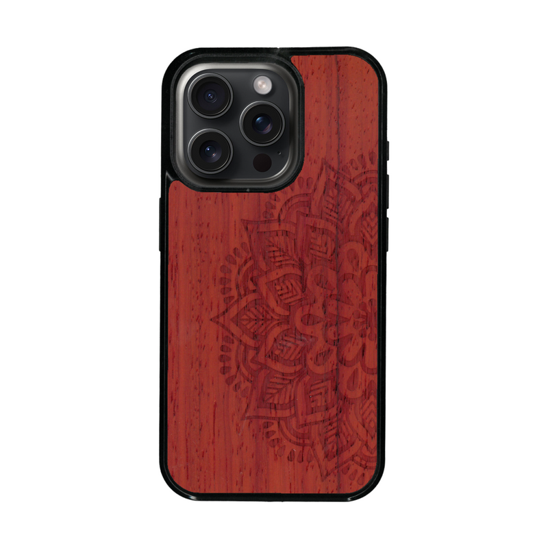 Coque iPhone 16 Pro Max + MagSafe® - Le Mandala Sanskrit