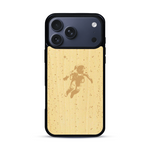 Coque de protection en bois véritable fabriquée en France pour  sur le thème des astronautes
