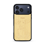 Coque de protection en bois véritable fabriquée en France pour  avec gravure personnalisée à partir d'une photo, d'une image, d'un logo, des initials ou d'une phrase