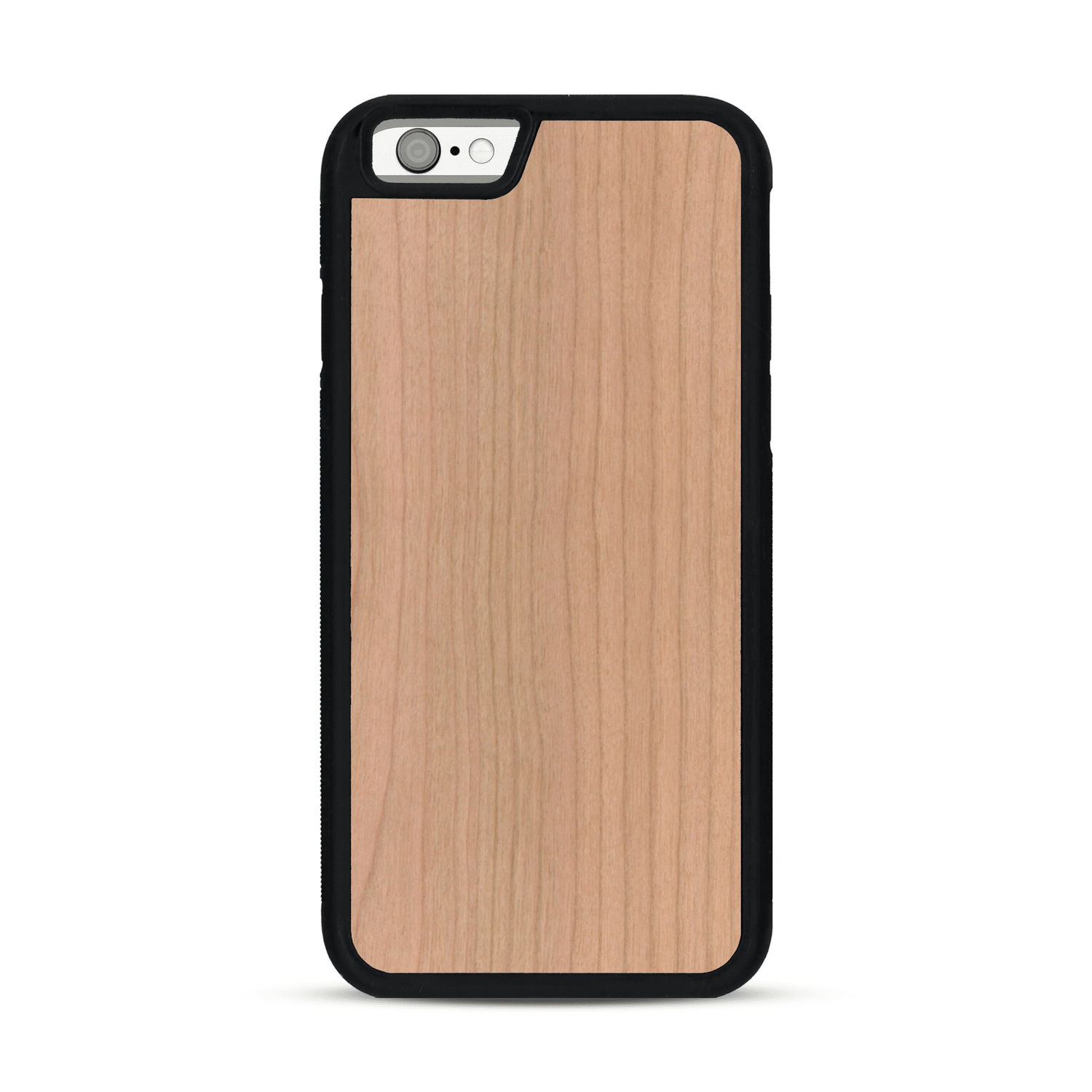 Coque de protection en bois véritable fabriquée en France pour  sans gravure avec un design minimaliste et moderne