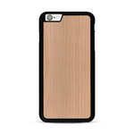 Coque de protection en bois véritable fabriquée en France pour  sans gravure avec un design minimaliste et moderne