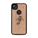 Coque de protection en bois véritable fabriquée en France pour  sur le thème des astronautes