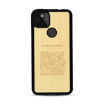 Coque de protection en bois véritable fabriquée en France pour  sur le thème de la plage, de l'été et vanlife.