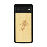 Coque de protection en bois véritable fabriquée en France pour  sur le thème des astronautes