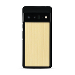 Coque de protection en bois véritable fabriquée en France pour  sans gravure avec un design minimaliste et moderne