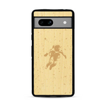 Coque de protection en bois véritable fabriquée en France pour  sur le thème des astronautes