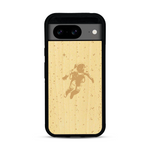 Coque de protection en bois véritable fabriquée en France pour  sur le thème des astronautes