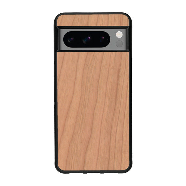 Coque de protection en bois véritable fabriquée en France pour Google Pixel 8pro sans gravure avec un design minimaliste et moderne