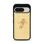 Coque de protection en bois véritable fabriquée en France pour  sur le thème des astronautes