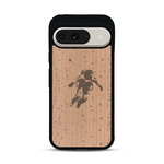 Coque de protection en bois véritable fabriquée en France pour  sur le thème des astronautes