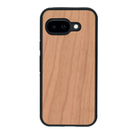 Coque de protection en bois véritable fabriquée en France pour Google Pixel 9A sans gravure avec un design minimaliste et moderne