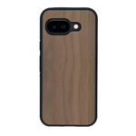 Coque de protection en bois véritable fabriquée en France pour Google Pixel 9A sans gravure avec un design minimaliste et moderne