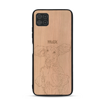 Coque de protection en bois véritable fabriquée en France pour  avec gravure personnalisée à partir d'une photo, d'une image, d'un logo, des initials ou d'une phrase