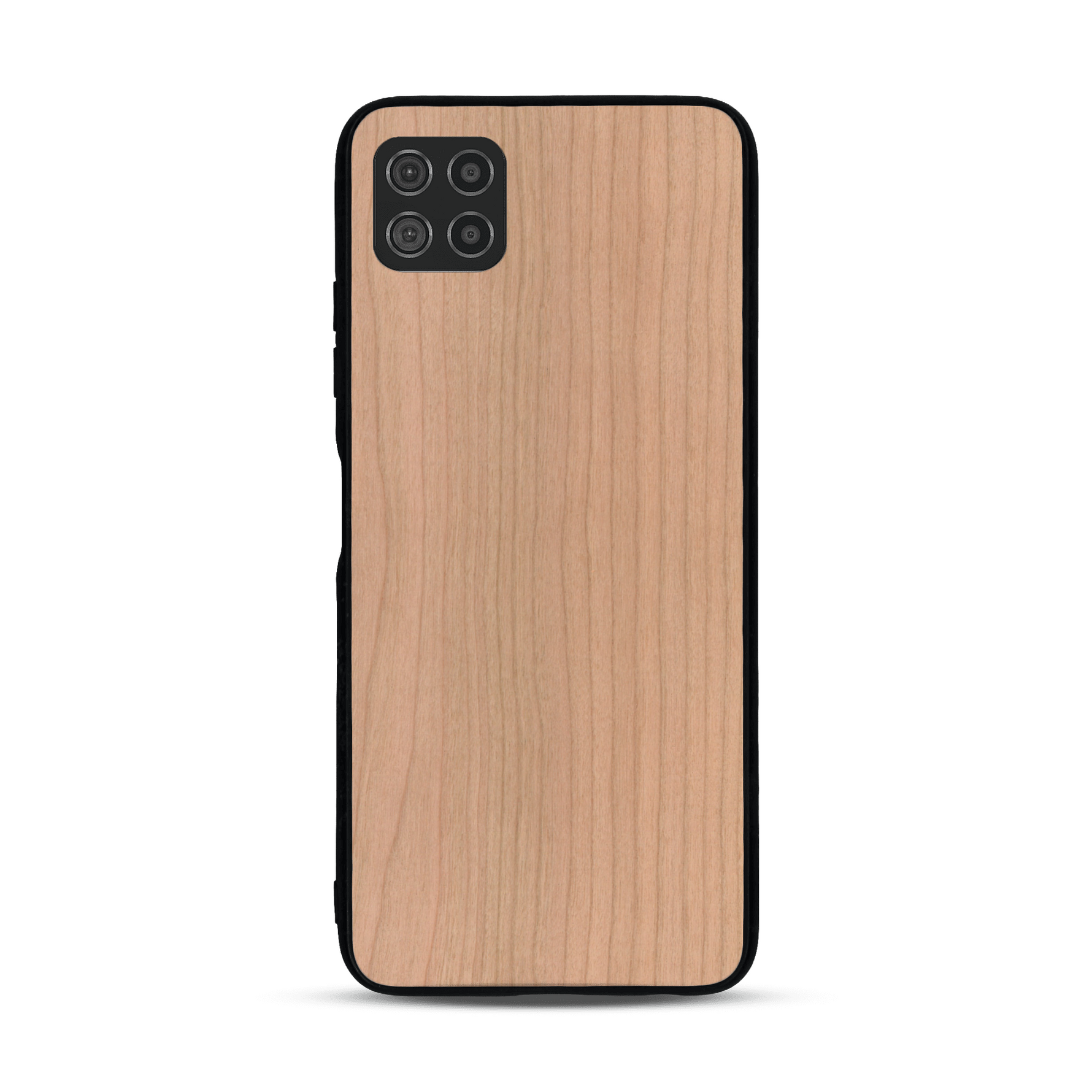 Coque de protection en bois véritable fabriquée en France pour  sans gravure avec un design minimaliste et moderne