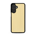 Coque de protection en bois véritable fabriquée en France pour  sans gravure avec un design minimaliste et moderne