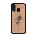 Coque de protection en bois véritable fabriquée en France pour  sur le thème des astronautes