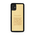Coque de protection en bois véritable fabriquée en France pour  sur le thème de la plage, de l'été et vanlife.