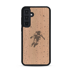 Coque de protection en bois véritable fabriquée en France pour  sur le thème des astronautes