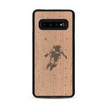 Coque de protection en bois véritable fabriquée en France pour  sur le thème des astronautes