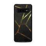Coque de protection en bois véritable fabriquée en France pour  alliant plusieurs essences de bois pour représenter des fragments design