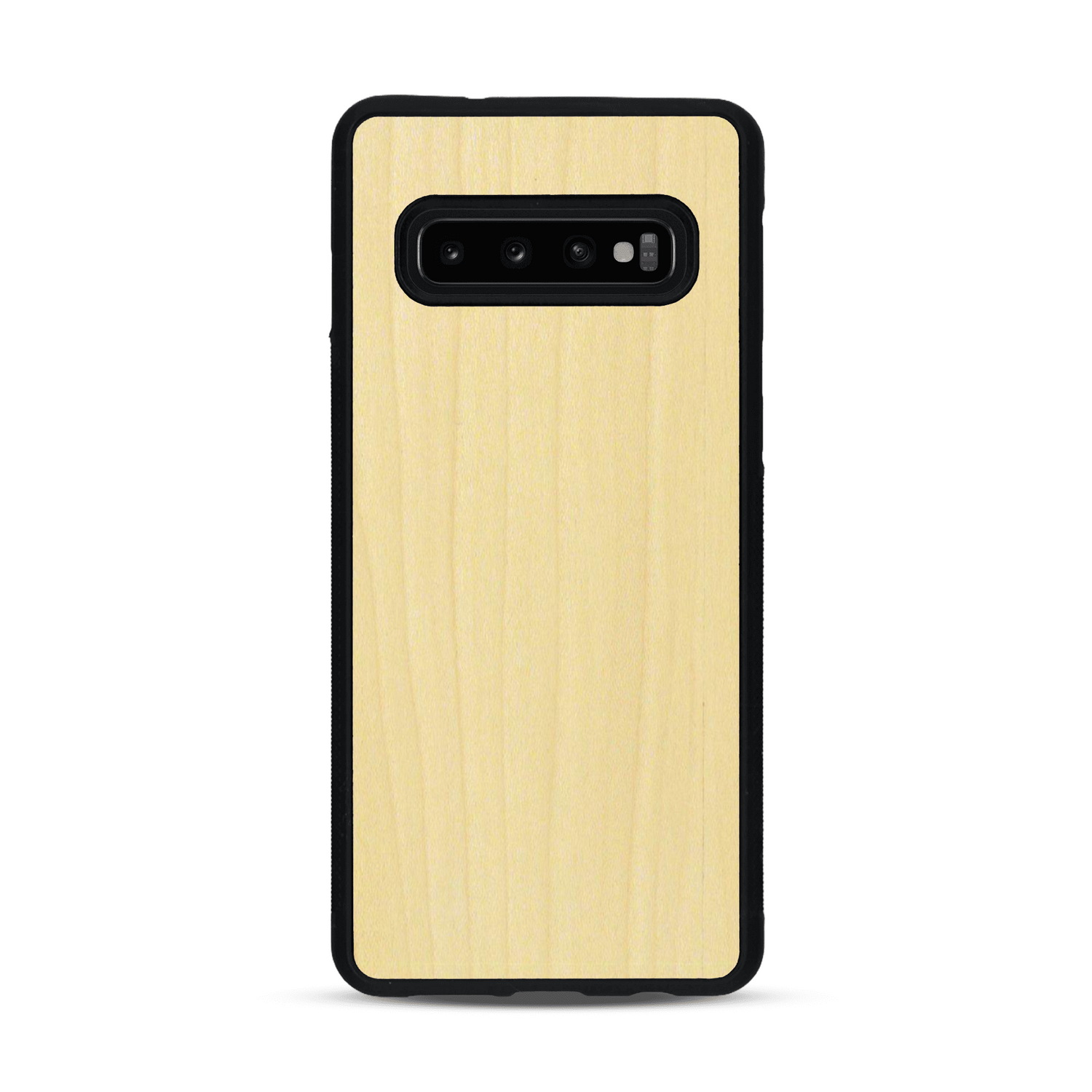 Coque de protection en bois véritable fabriquée en France pour  sans gravure avec un design minimaliste et moderne