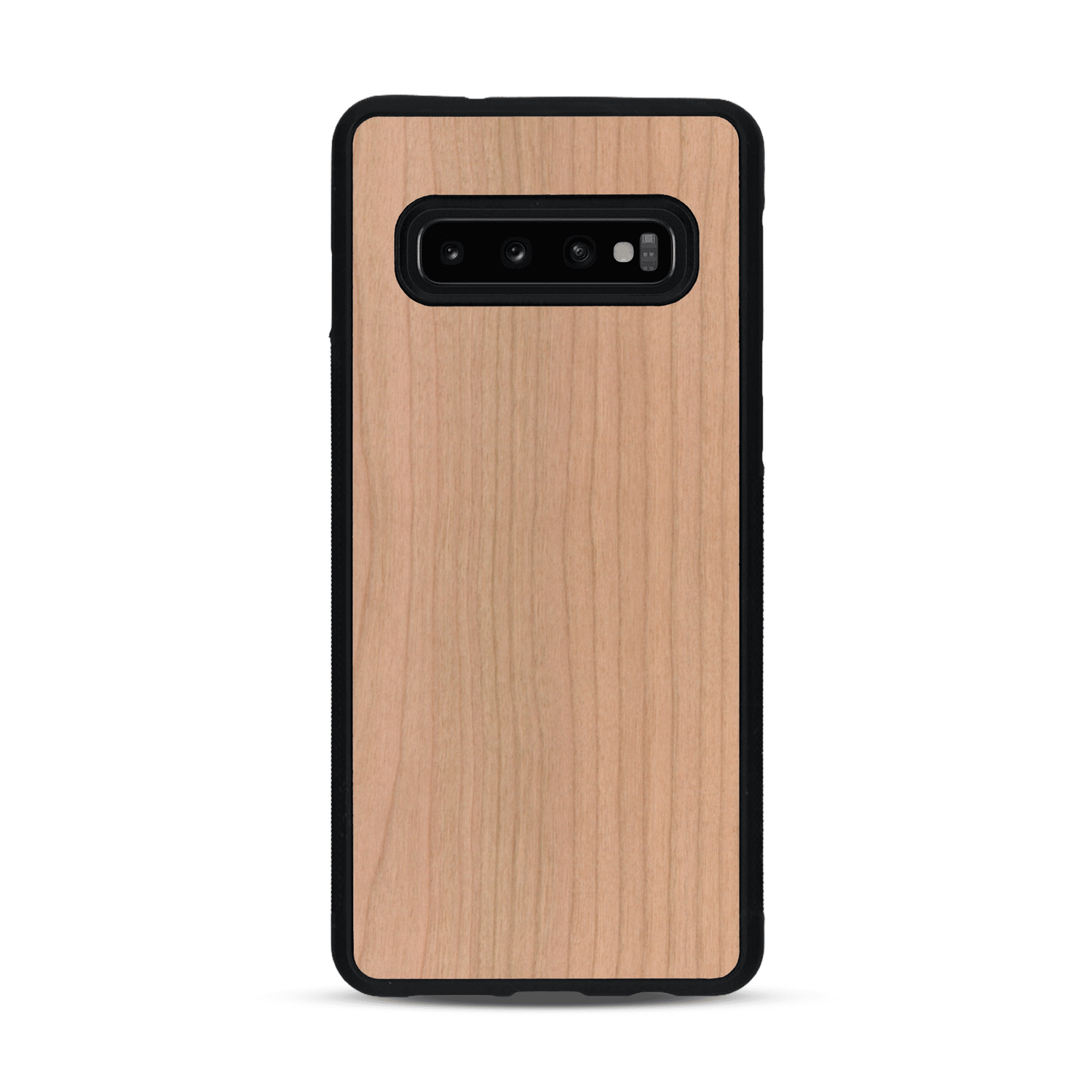 Coque de protection en bois véritable fabriquée en France pour  sans gravure avec un design minimaliste et moderne