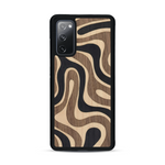 Coque de protection en bois véritable fabriquée en France pour  alliant plusieurs essences de bois pour représenter une ondulation
