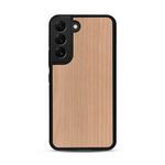 Coque de protection en bois véritable fabriquée en France pour  sans gravure avec un design minimaliste et moderne