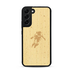 Coque de protection en bois véritable fabriquée en France pour  sur le thème des astronautes