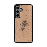 Coque de protection en bois véritable fabriquée en France pour  sur le thème des astronautes