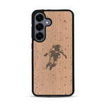 Coque de protection en bois véritable fabriquée en France pour  sur le thème des astronautes