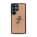Coque de protection en bois véritable fabriquée en France pour  sur le thème des astronautes