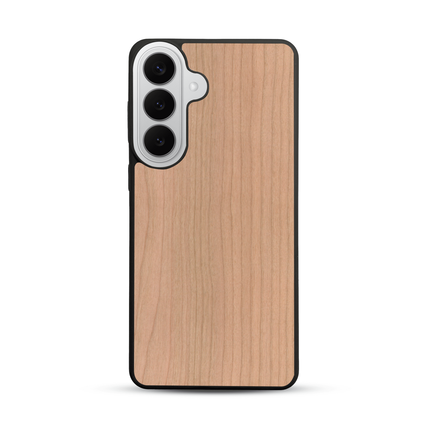 Coque de protection en bois véritable fabriquée en France pour  sans gravure avec un design minimaliste et moderne