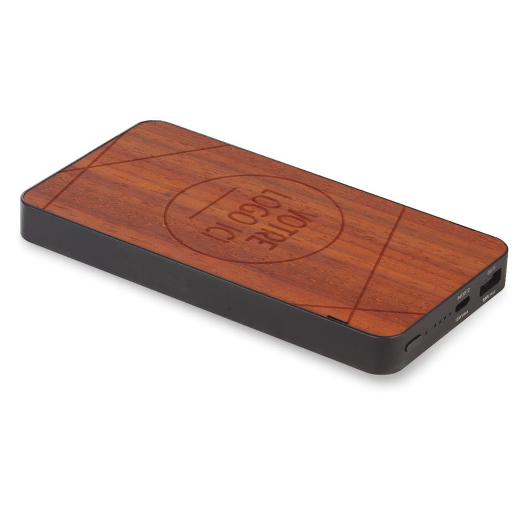 Batterie Externe - Personnalisable - Coque en bois